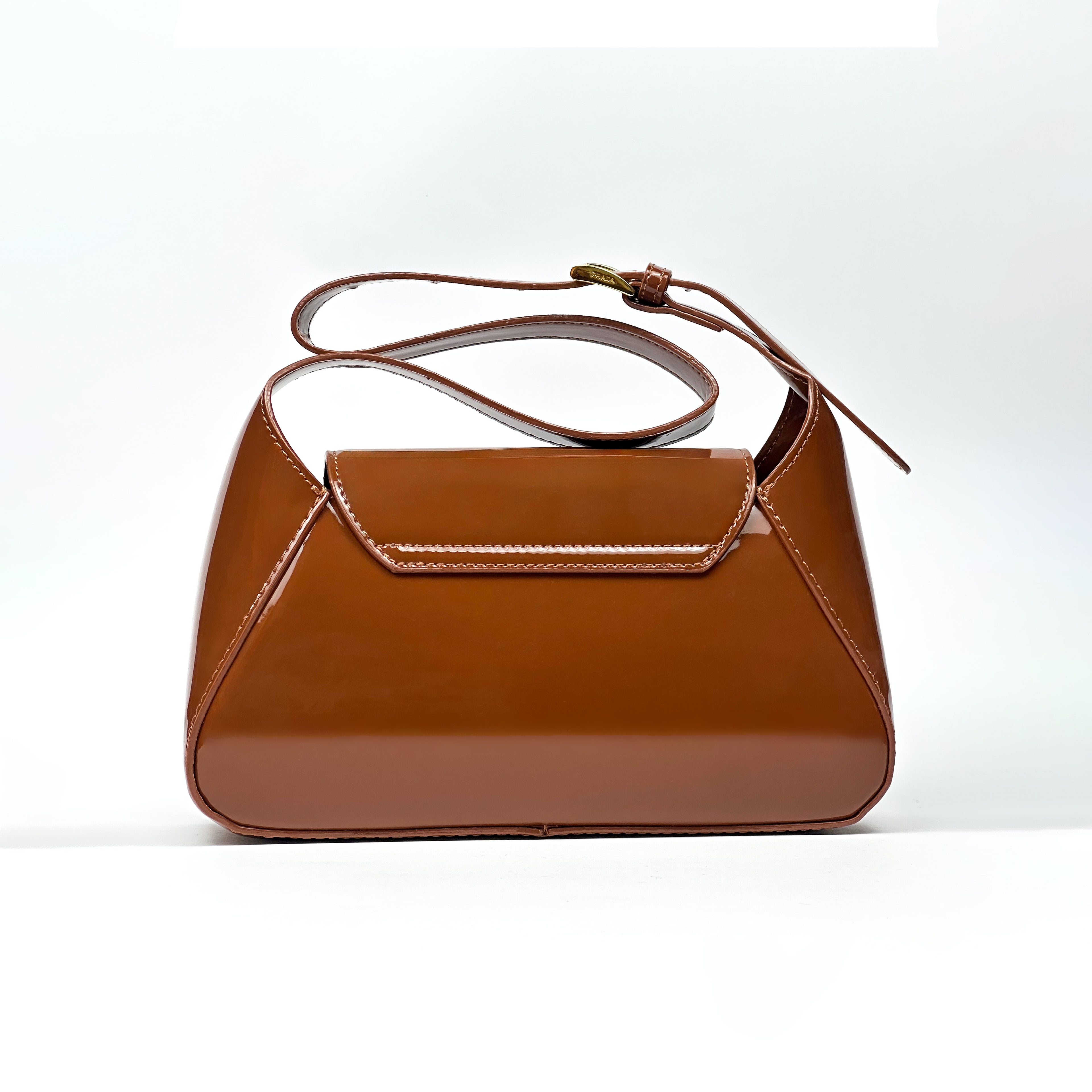 PRADA Flap Shoulder Bag in Leather