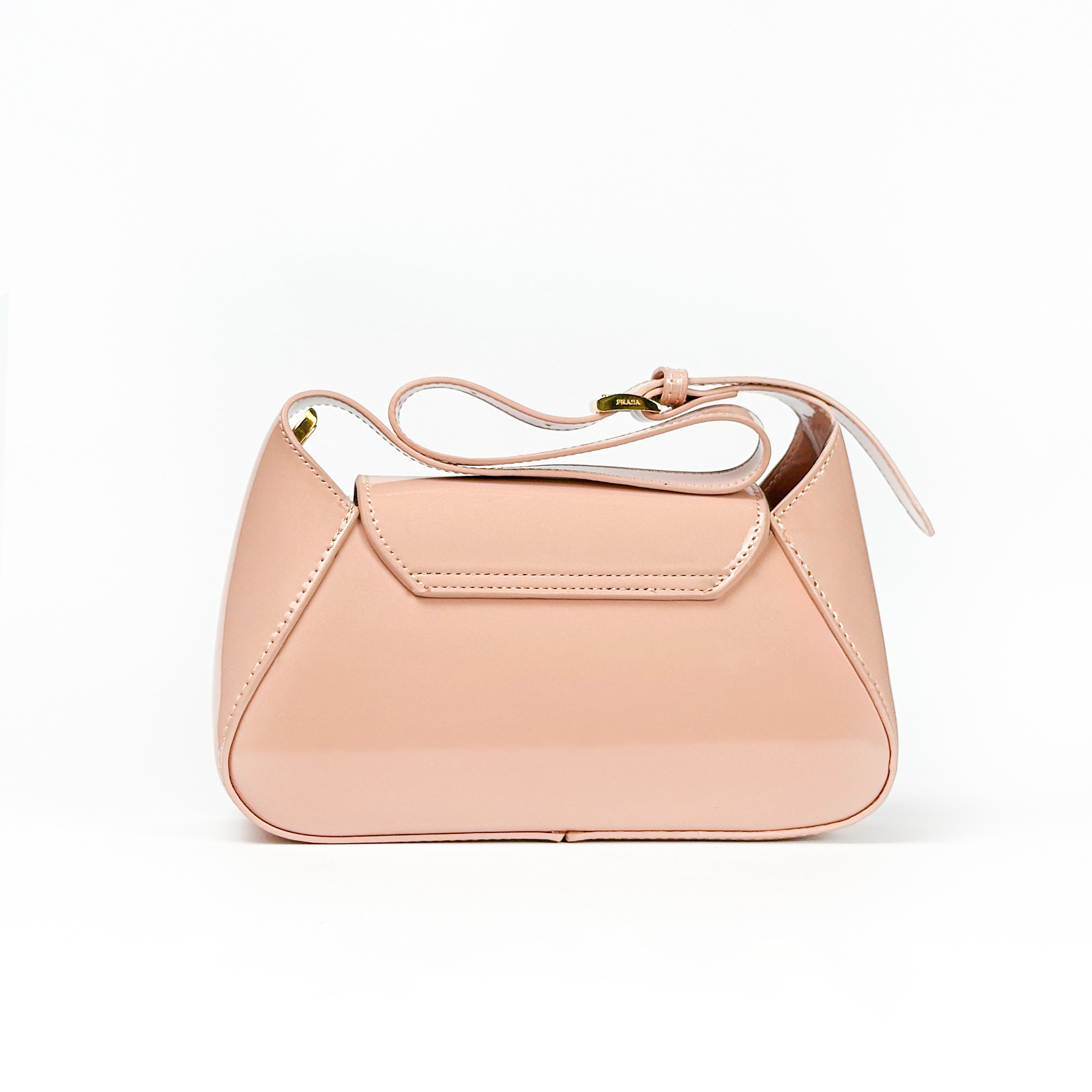 PRADA Flap Shoulder Bag in Leather