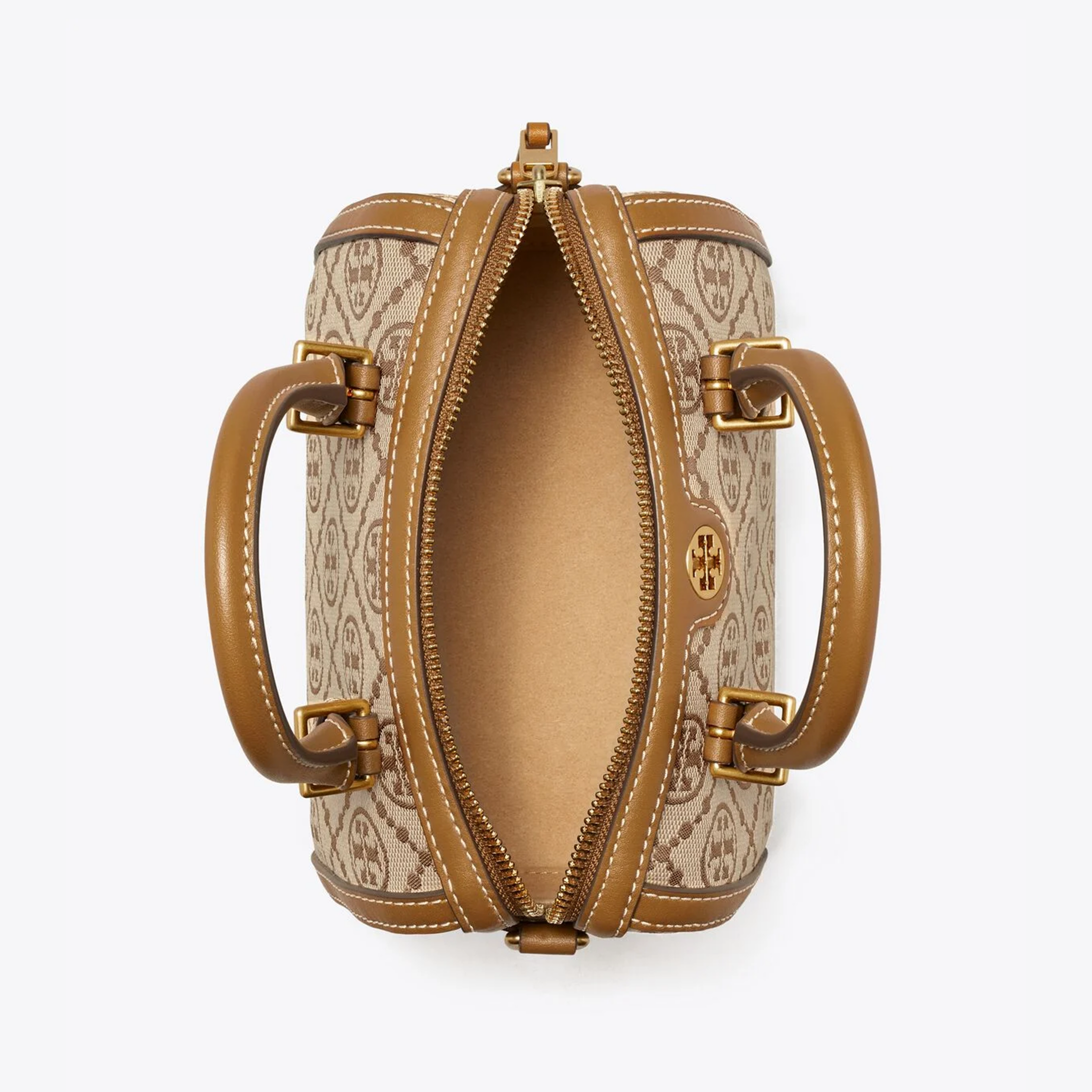 Tory Burch T Monogram Jacquard Barrel Petite Bag