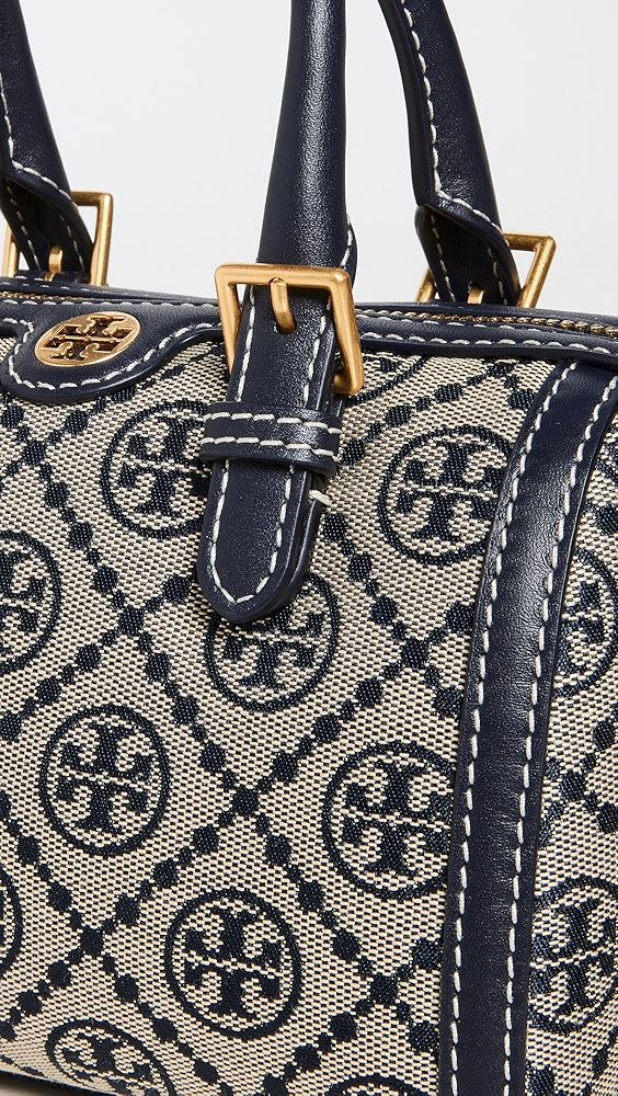 Tory Burch T Monogram Jacquard Barrel Petite Bag